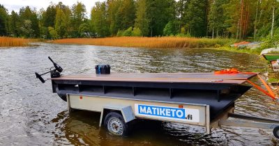 Matikka-ponttoonilautta levitettävä